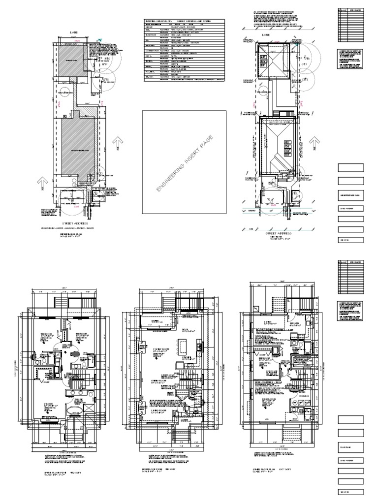 Sample Drawing Package 1and2family PDF
