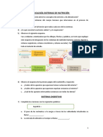 BIOLOGÍA SISTEMAS DE NUTRICIÓN Trabajo final