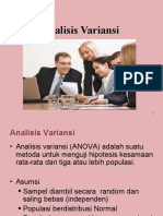 Analisis - Variansi 1 Arah