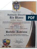 Diploma, CC Johani