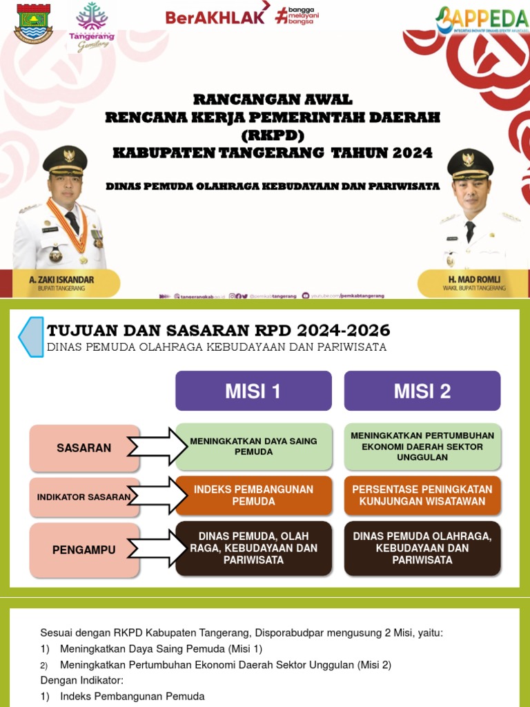Paparan Rkpd Disporabudpar 2024 2026 Pdf