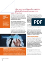 Why Cyber Insurance Needs Probabilisticand Statistical Cyberrisk Assessments More Than Everjoa Eng 0318