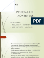 KONSINYASI PENJUALAN