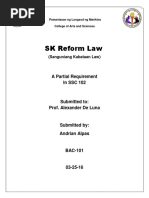 SK Reform Law