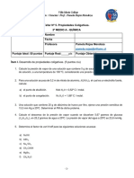 Taller Nº5 Química 2º Medio A