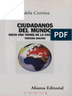 Adela Cortina - Ciudadanos Del Mundo. Hacia Una Teoría de La Ciudadanía - Editorial Alianza (2011)