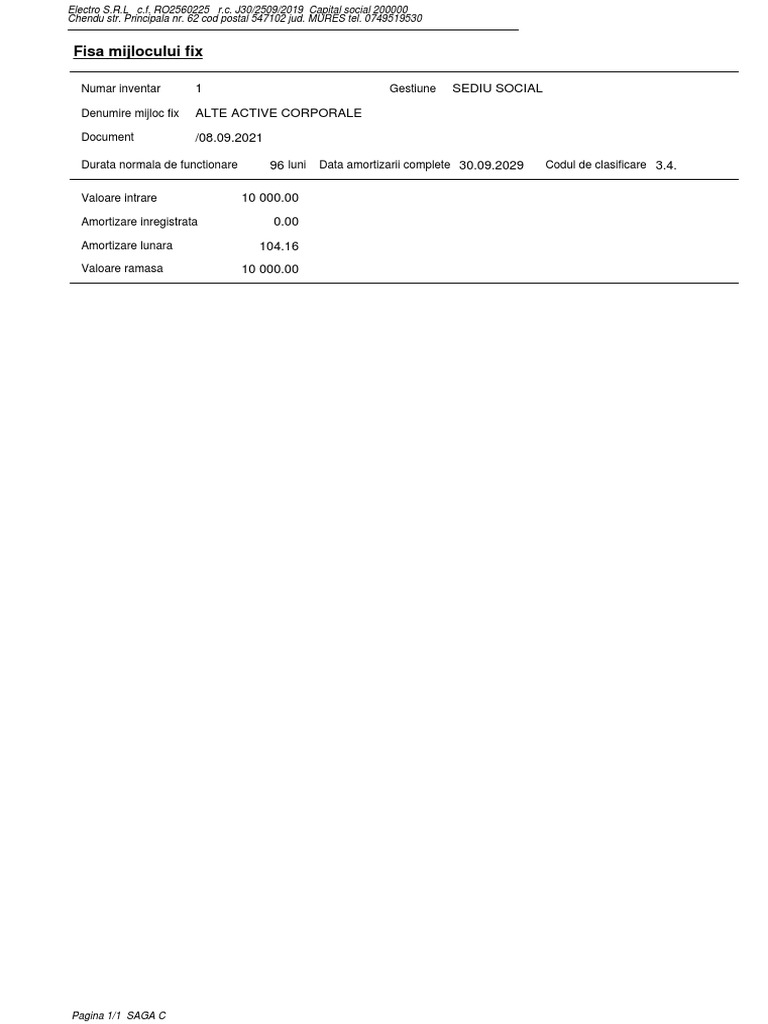 Fisa Mijlocului Fix PDF