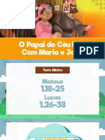 Como Deus anunciou o nascimento de Jesus a Maria e José