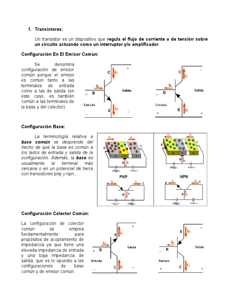 Transistores | PDF | Transistor | Energia electrica