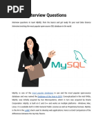 Mysql Interviews