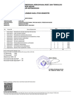 Kartu Hasil Studi (KHS) - AKAD UNIMED