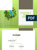 Clase 1. Ecología y Medio Ambiente