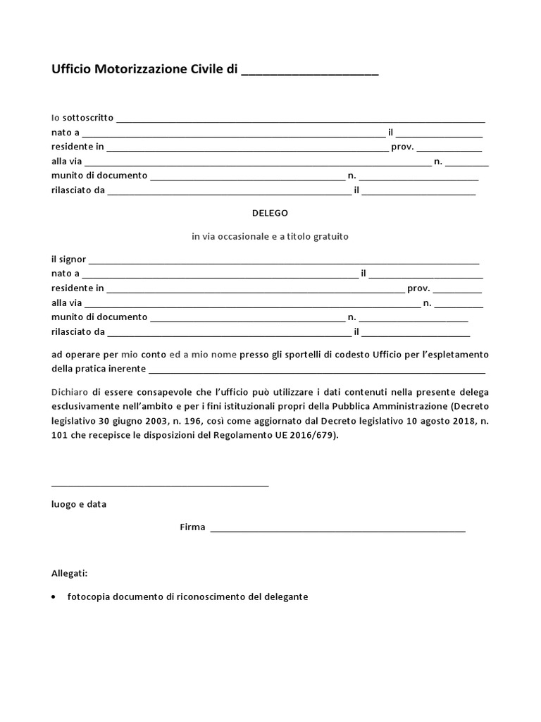 Delega | PDF