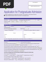 Admission Form