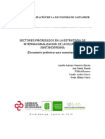 Internacionalización - Sectores - Documento Preliminar