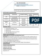 Anil Prathapagiri's Resume