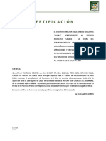 Certificación José