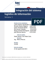 Tarea 5.1 Integraci N Del Sistema Log Stico de Informaci N Grupo1