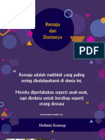 Remaja Dan Dunianya