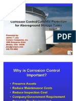Cp for Above Ground Storage Tanks