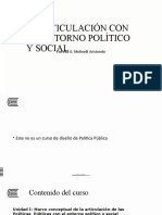 Unidad I - Articulación Con El Entorno Político y Social