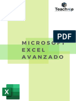 Excel avanzado: análisis, automatización y dashboards