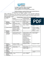 IGNOU Recruitment 2023 Notification PDF