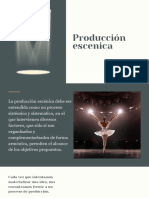 Producción Escénica