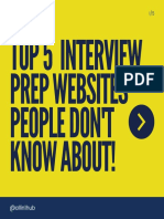 Top 5 Unknown Interview Prep Websites