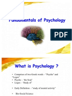 Introduction to Psycholgy 7-8-2011