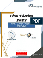 Plan Táctico Del MTC 2023