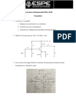 Exámen Transistor BJT NRC 9849 Transistor BJT