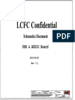 Schematics Document: Usb & Audio Board