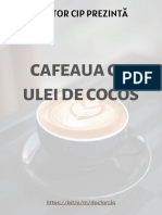 Cafea Cu Ulei de Cocos