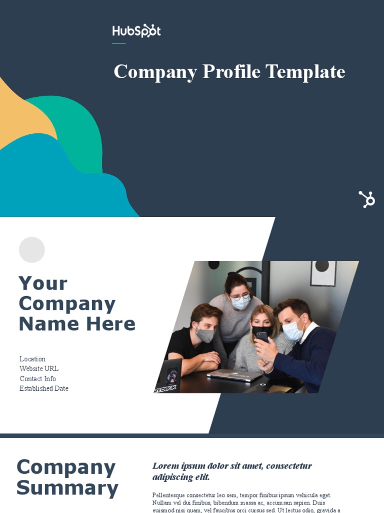 A Comprehensive Company Profile Template PDF