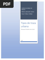 Tipos de Trazado Urbano en Ciudades | PDF