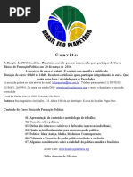 HORAS COMPLEMENTARES convitebep - Gestão Ambiental