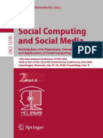 Social Computing and Social Media: Gabriele Meiselwitz