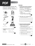 Steps Plus VI Test U7 A 2