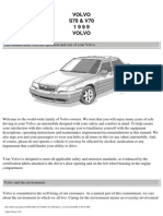 Volvo s70 v70 Owners Manual 1999 | PDF | Airbag | Seat Belt