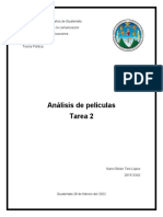 Análisis de tres películas sobre manipulación política