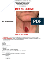 3 - Le Cancer Du Larynx