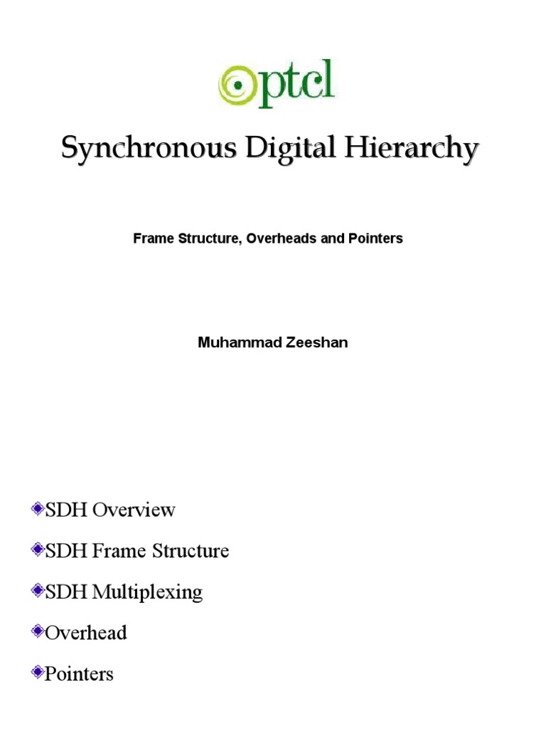 Synchronous Digital Hierarchy | PDF | Electrical Engineering ...