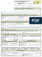 Transport Form - AL SARAYA