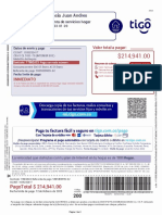 Factura electrónica de servicios hogar