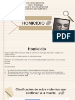 Seminario de Homicidio