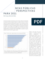 Las Finanzas Públicas en 2020 Y Perspectivas Pa R A 2 0 2 1