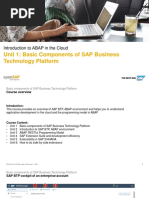 openSAP Abap1 All Slides