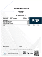 Detailed CBT (E-Learning) Report For Selected Person