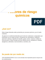 Factores de Riesgo Químicos